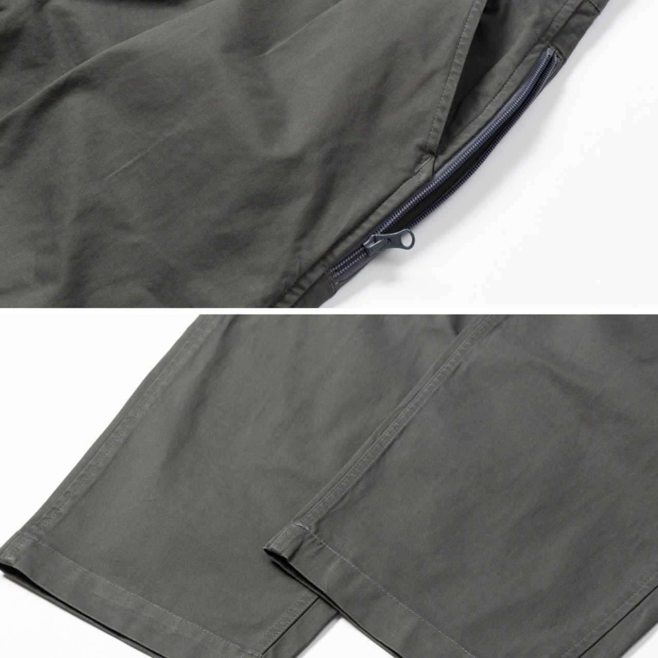 テーパード バルーン シルエット コットン パンツ Y9234 - 11