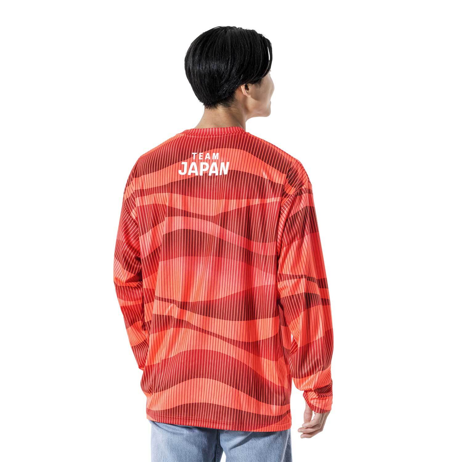 TEAM JAPAN ミラノ・コルティナ 2026 応援Tシャツ（長袖/ビッグ