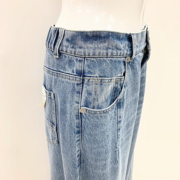 Cynical デニムカーブパンツ ワイド 512-96004 cynical シニカル