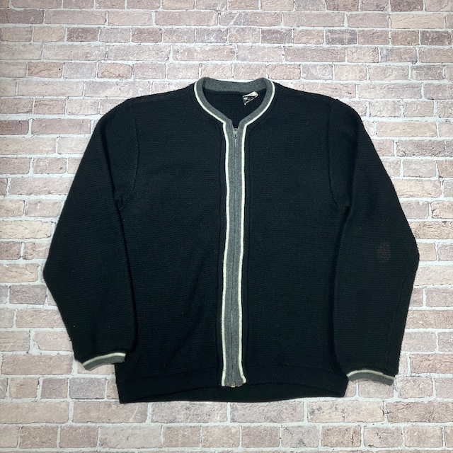 1960'S F/Z CARDIGAN BKACK SIZE M