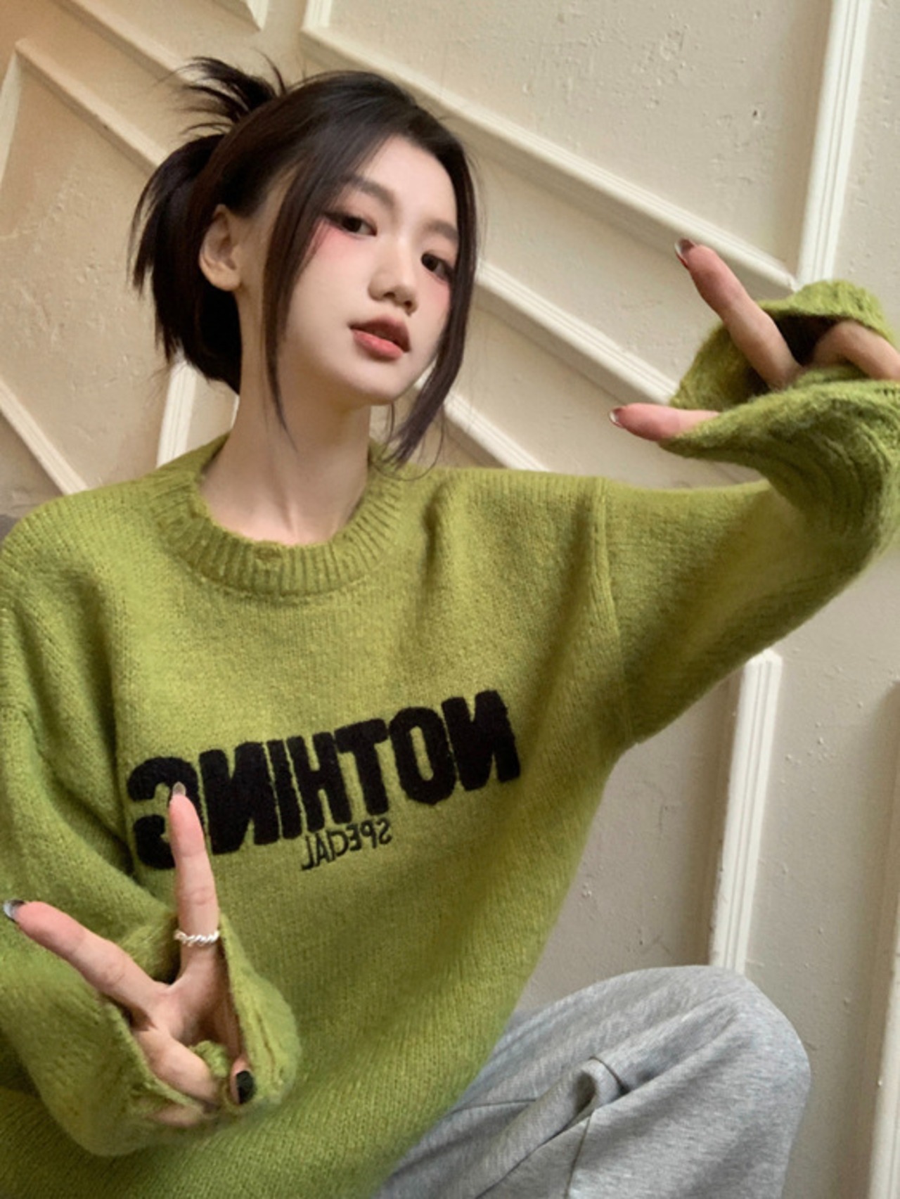 ウィークエンドルーズニット UH00019