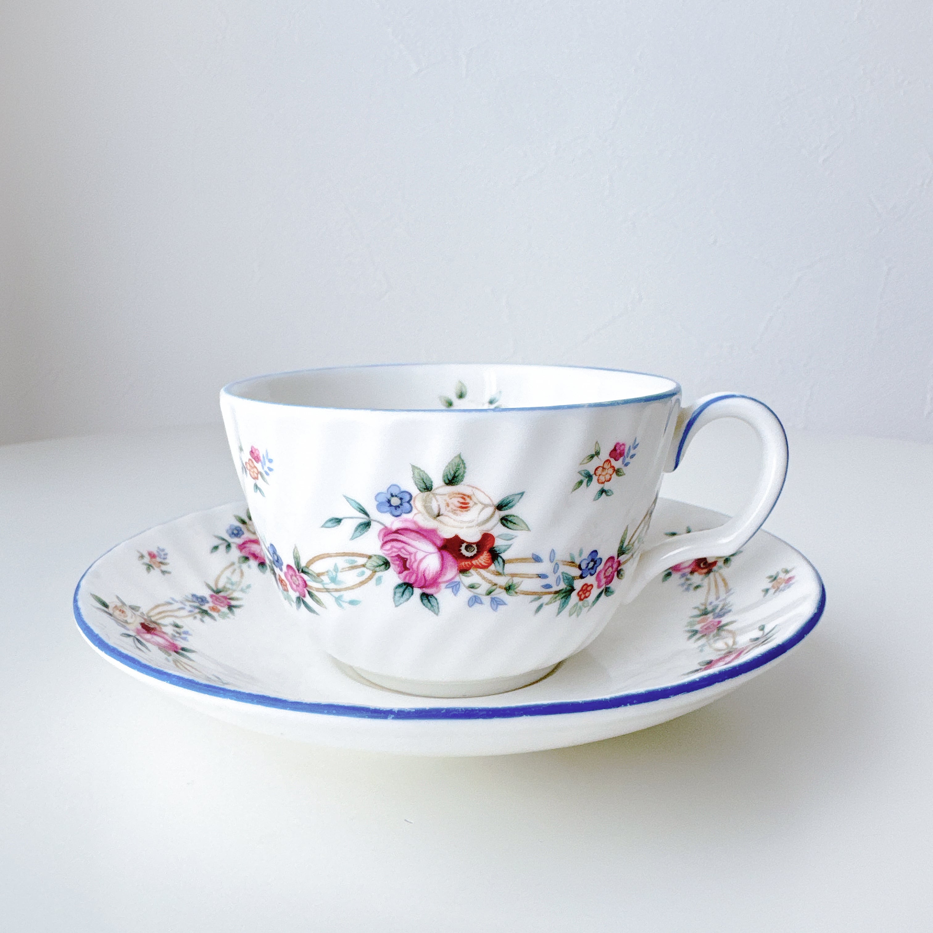 vintage】【England】MINTON Summer Bouquet ミントン フォーシーズン