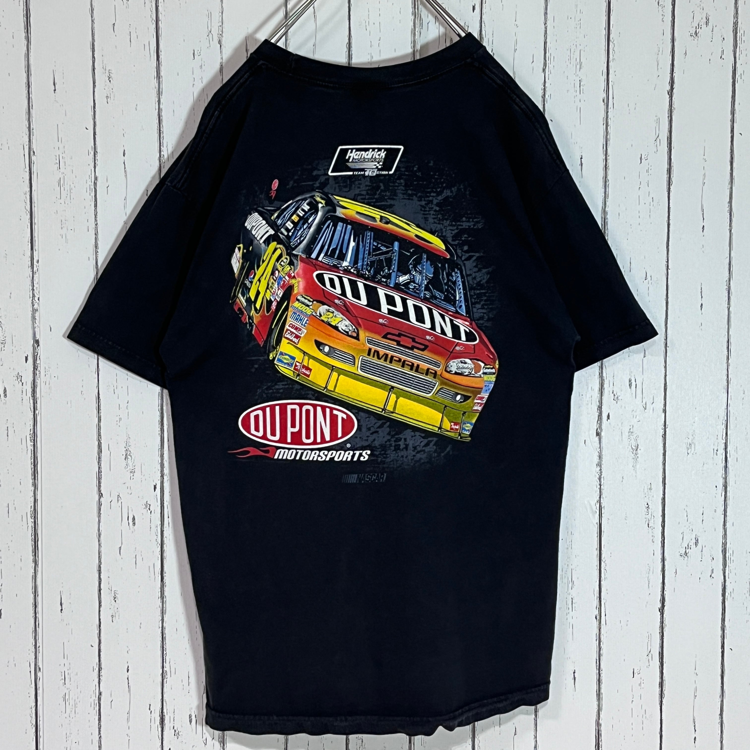 在庫わずか【STONE 】プリントTシャツ NASCAR 24 JEFF GORDON Chevrolet IMPALA ジェフ・ゴードン