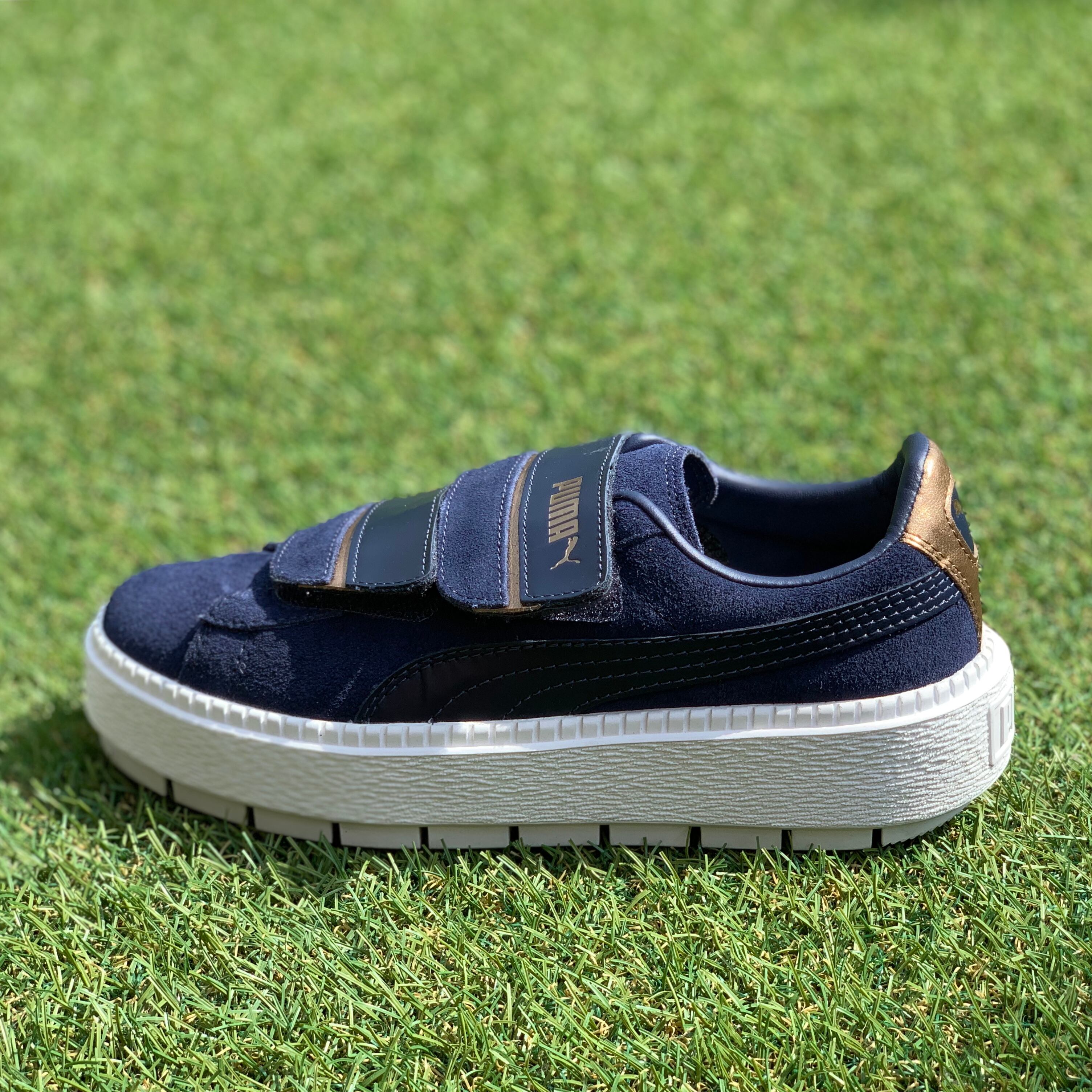 PUMA×emmi PLATFORM TRACE STRAP プーマ×エミ プラットフォームトレース ストラップ C293