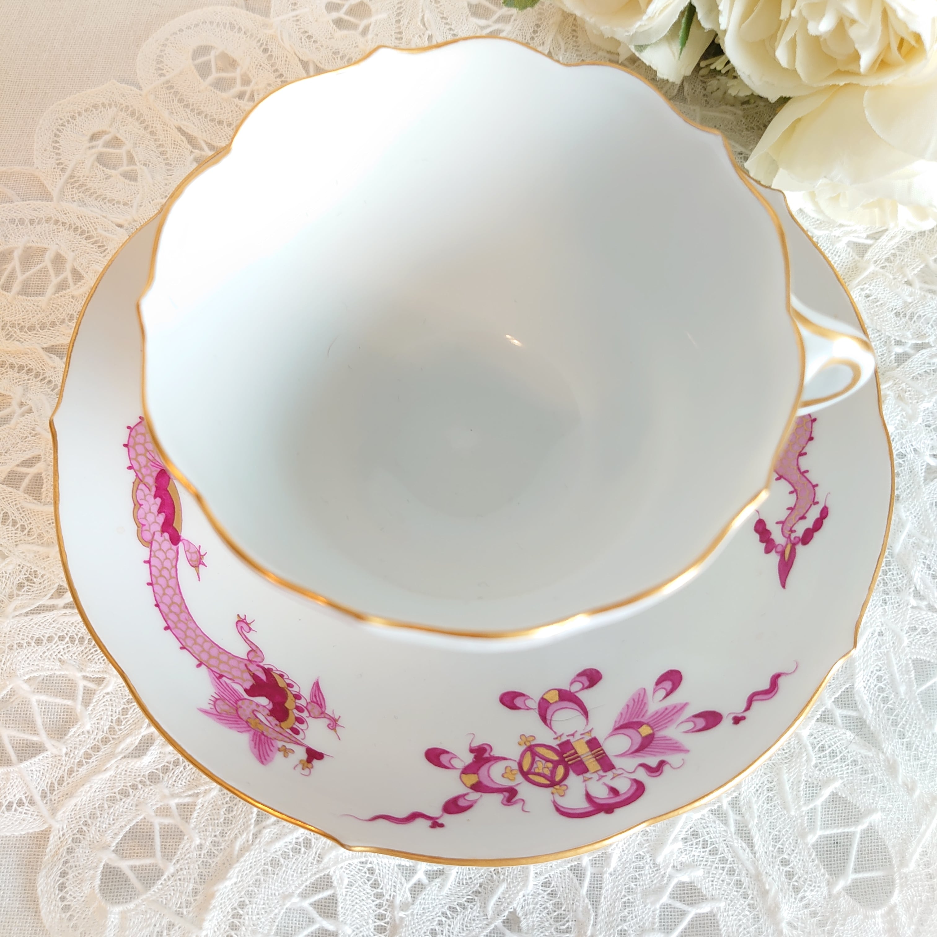 マイセン・リッチドラゴン カップ&ソーサー