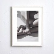 Nude｜モノクロームで女性の美を表現したモダンフォトアートポスター｜上質で洗練された空間を演出するインテリアに最適A3ポスター