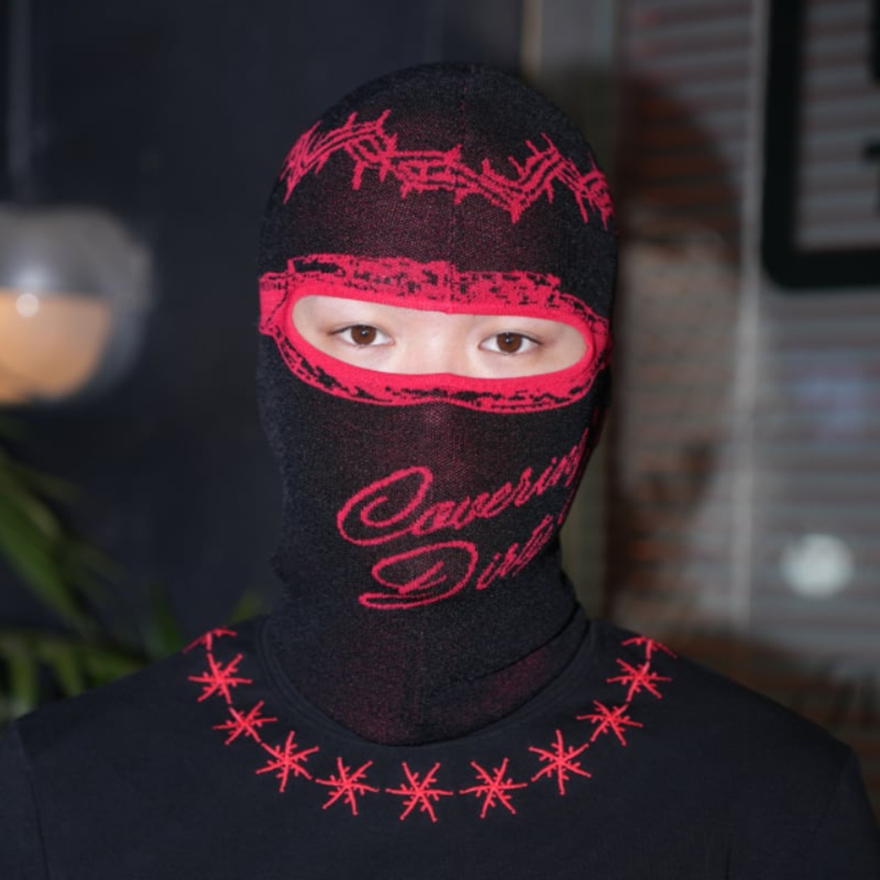 2COLOR/TGFCLUB knit balaclava - 2