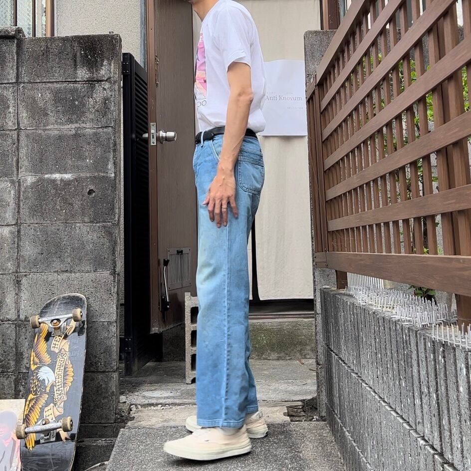 70s “Big john” flared denim pants 70年代 ビッグジョン フレアデニム ...