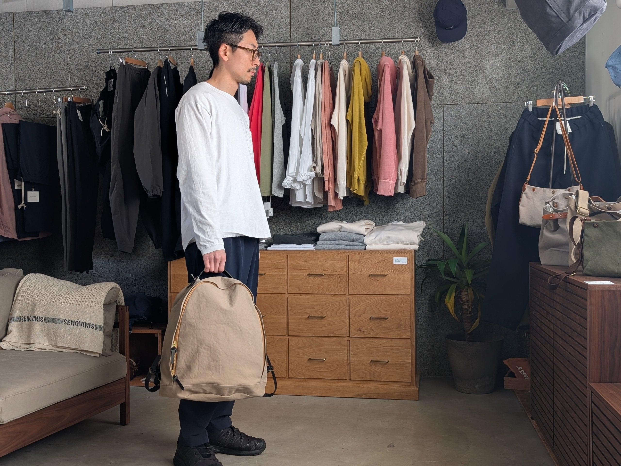 WOODPACK（リュックサック） | suolo | inoya | Basic Life Store