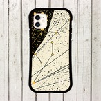受注生産 iPhoneケース 放射線と星座のクラシック星図｜天体図 STAR054C