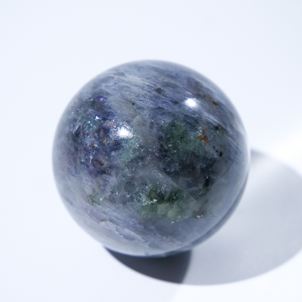 ※ブラッドショット アイオライト / スフィア【φ3.5cm】