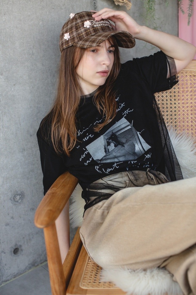 （select）チュールTシャツ （２枚SET)