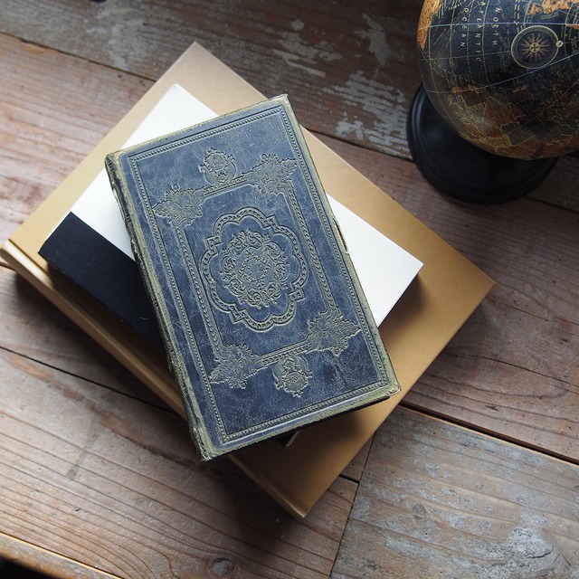 【 完売 】ヴィンテージブックボックス｜ケース 本型 レトロ アンティーク加工 小物入れ 撮影用