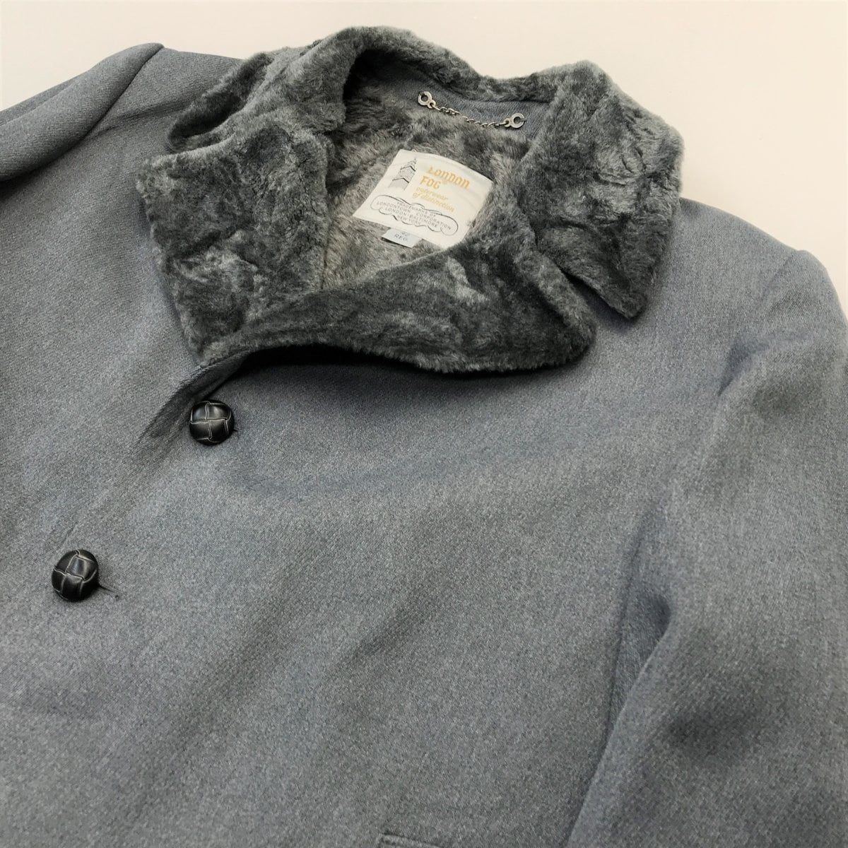 LONDON FOG ロンドンフォグ 70〜80年代 裏ボアコート グレー LONDON FOG ロンドンフォグ 70〜80年代 裏ボアコート グレー