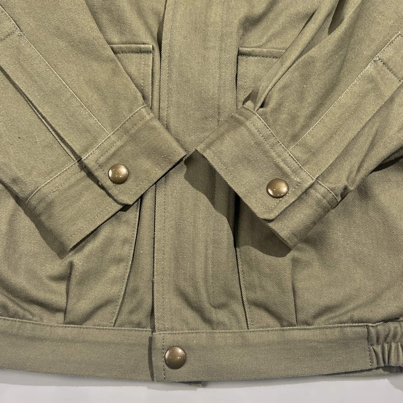 J.PRESS Jプレス MEMBERS COLLECTION ジップアップ ブルゾン ジャケット M /カーキ系 メンズ