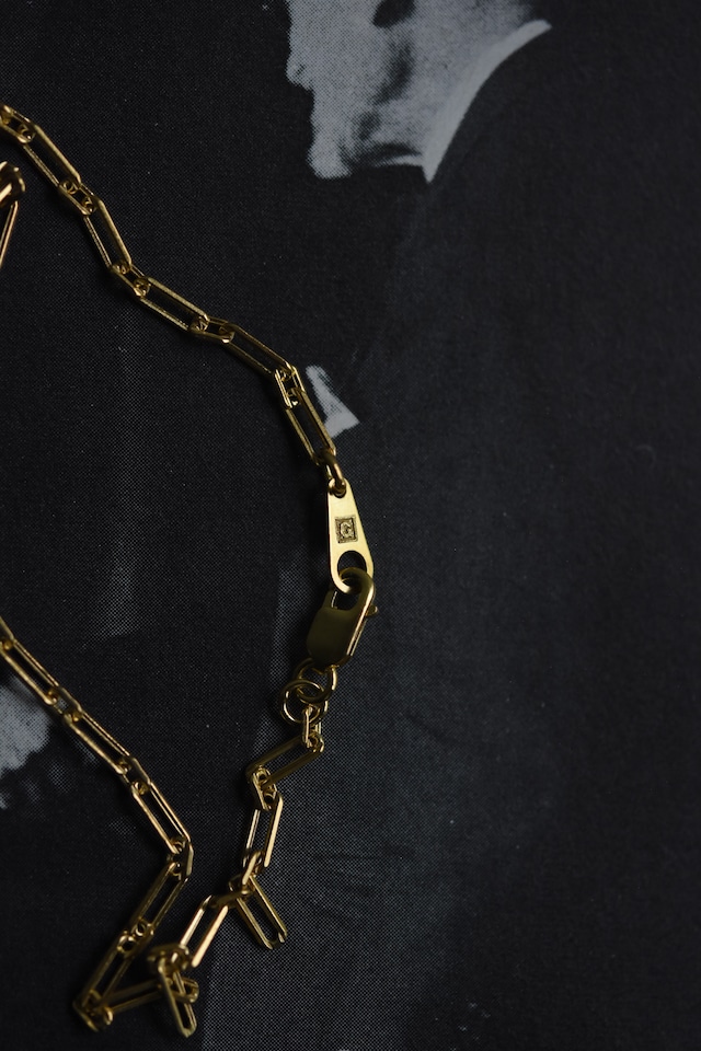 Utah/”GENERAL” 24KGP 925silver chain bracelet
