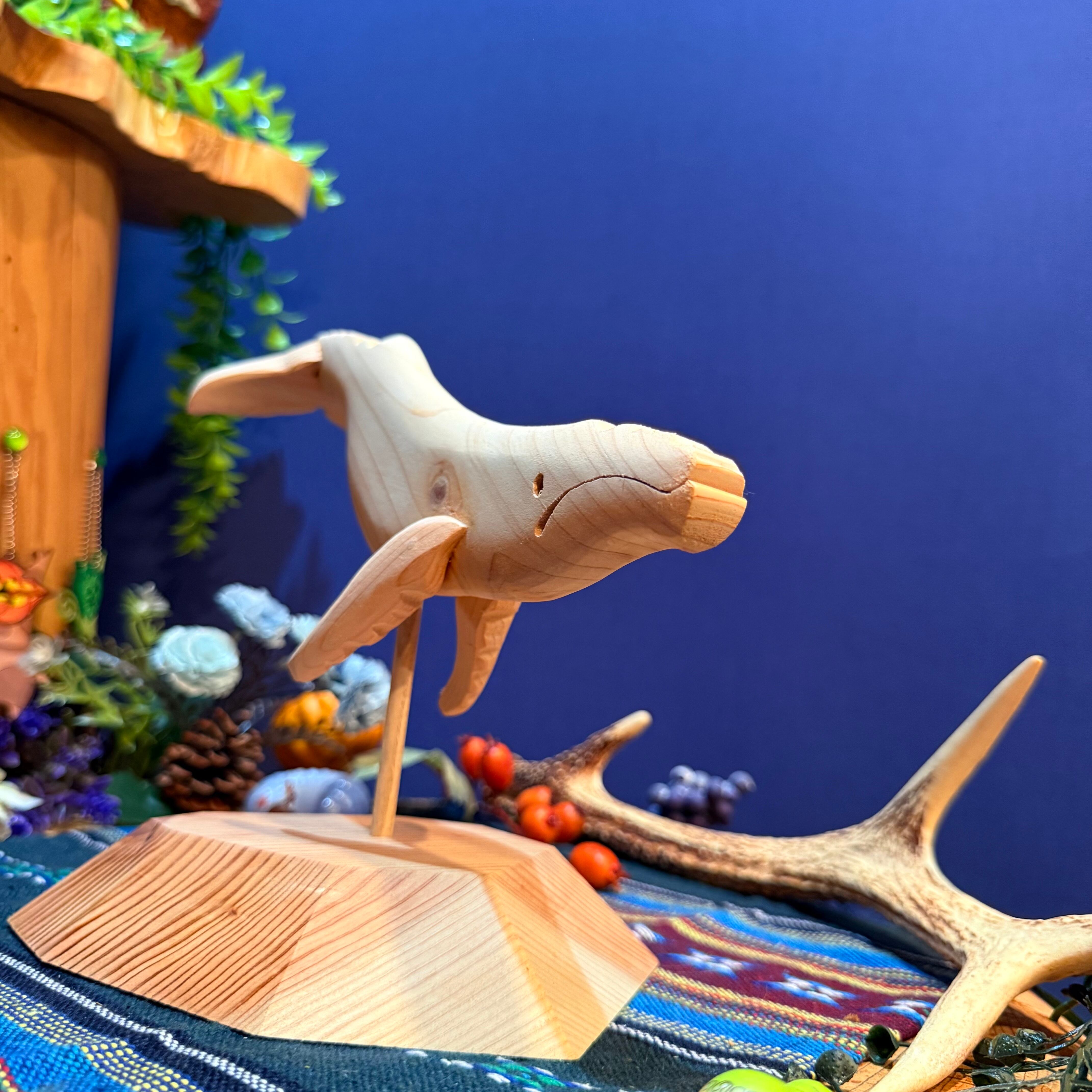 鯨のオブジェ （横22cm×縦20cm） | simanto工房