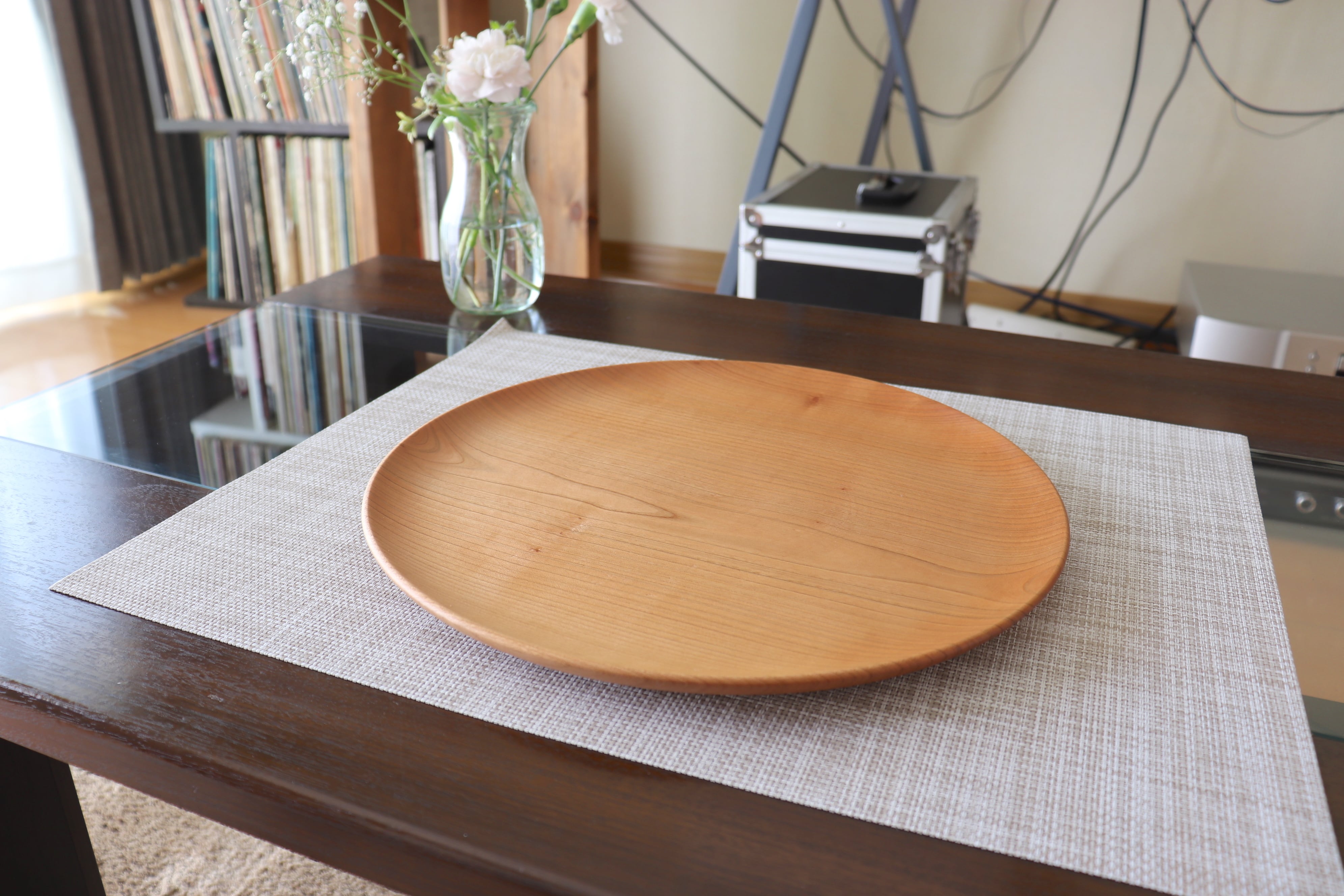 ワンプレート 直径30cm | 工房 十勝の木のうつわ web shop