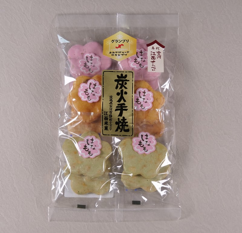 はなもも(ミックス)《12枚》 | 江面米菓製造本舗