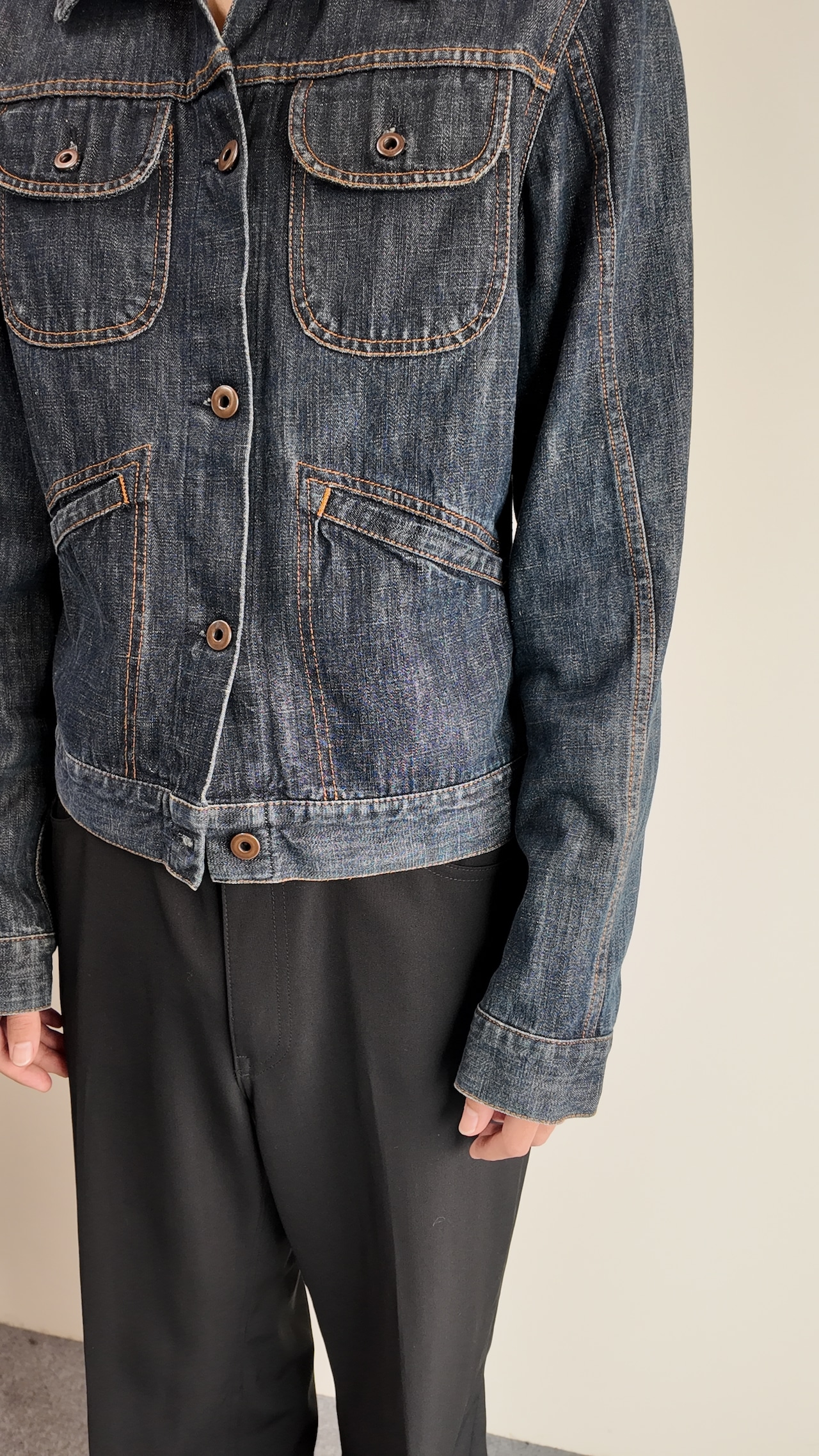 【MIUMIU】dark tone tracker jacket