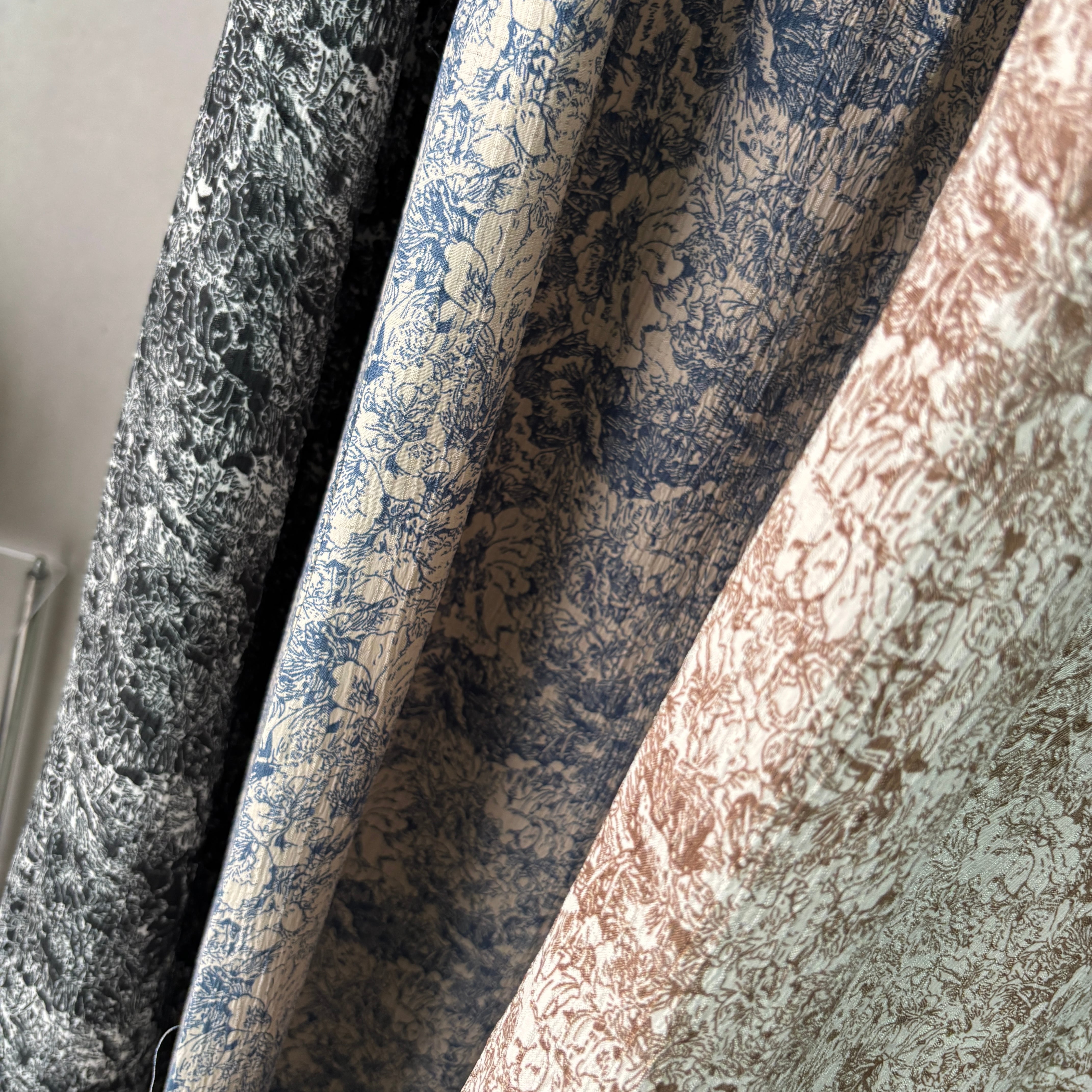 flower pattern washer relax PT【Blue】