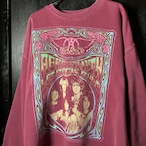 AEROSMITH オフィシャルバンドスウェット ワインレッド エアロスミス