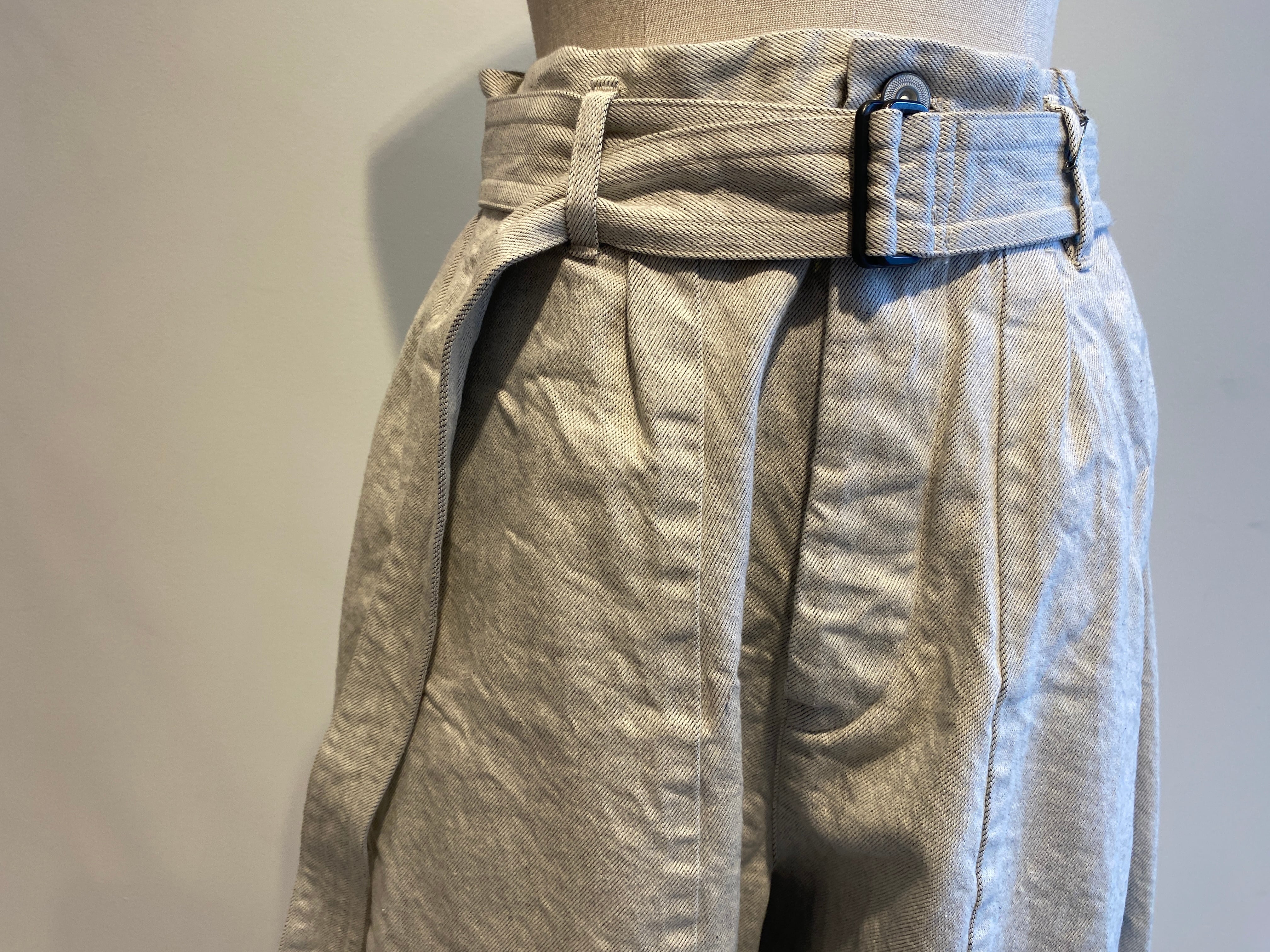 NATIVE VILLAGE/No.12 灌木ルートダーツパンツ（White Gray） | torico.