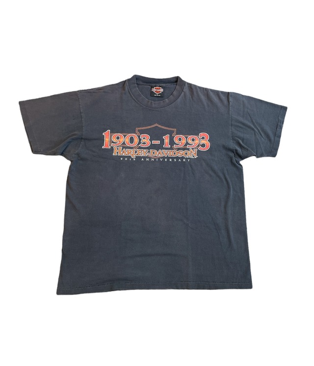 VINTAGE 90s HARLEY-DAVIDSON T-shirt -1903-1993-