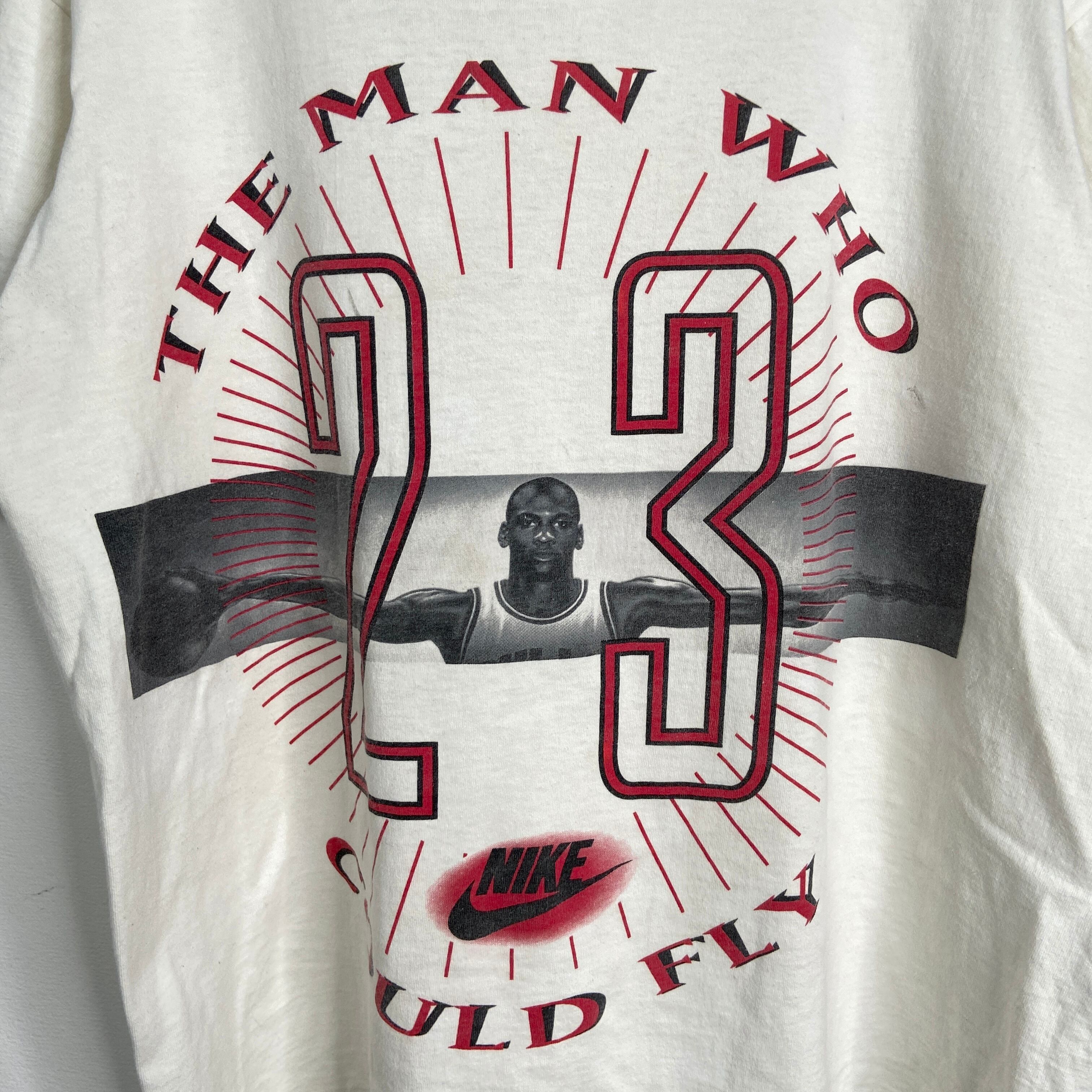 90s NIKE マイケルジョーダンTシャツ フォトプリ 23 ジャンプマンusa 