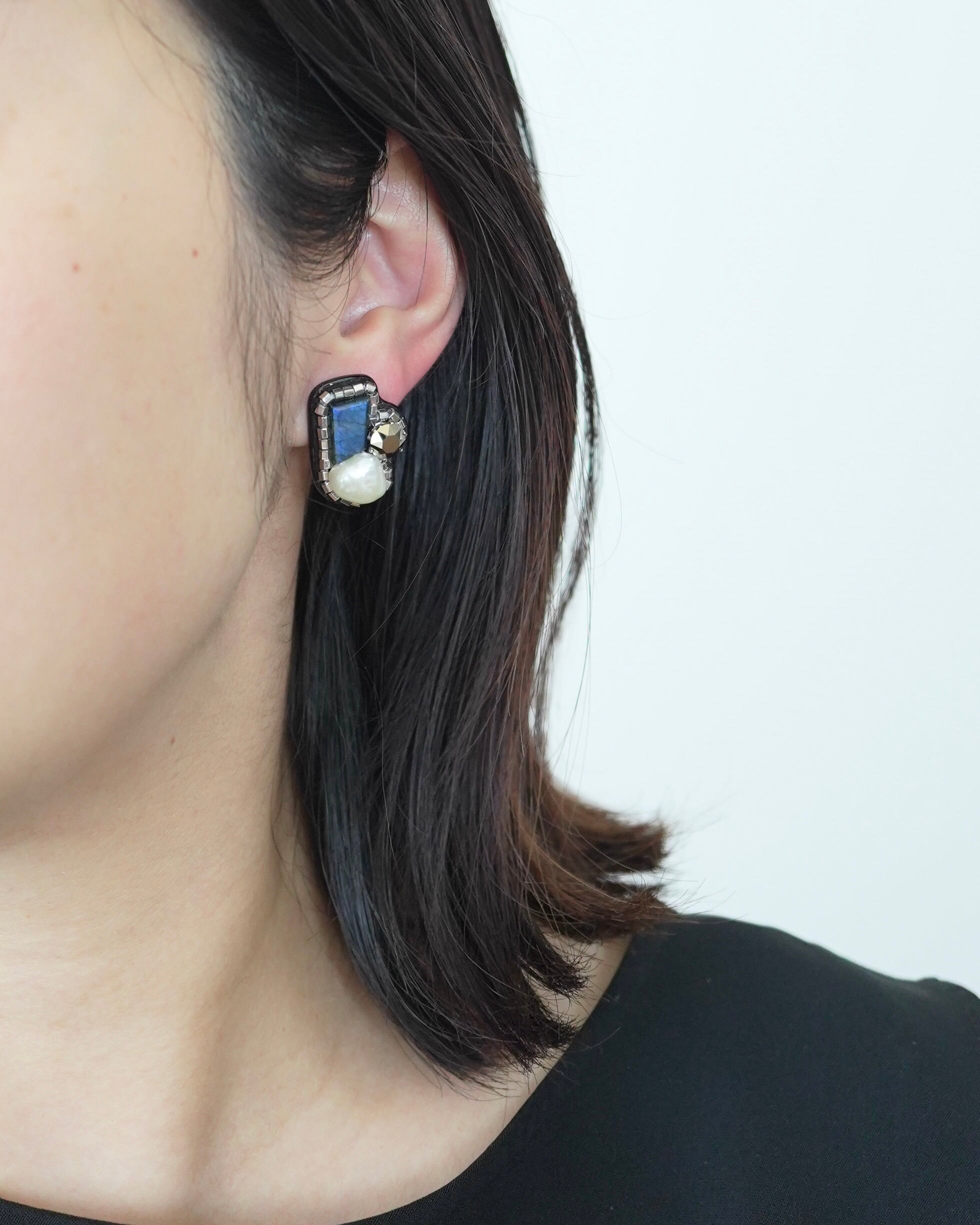 Pierce 1pair JAYNE〈lab24-p064〉 | RISA BLANCA ｜ accessory