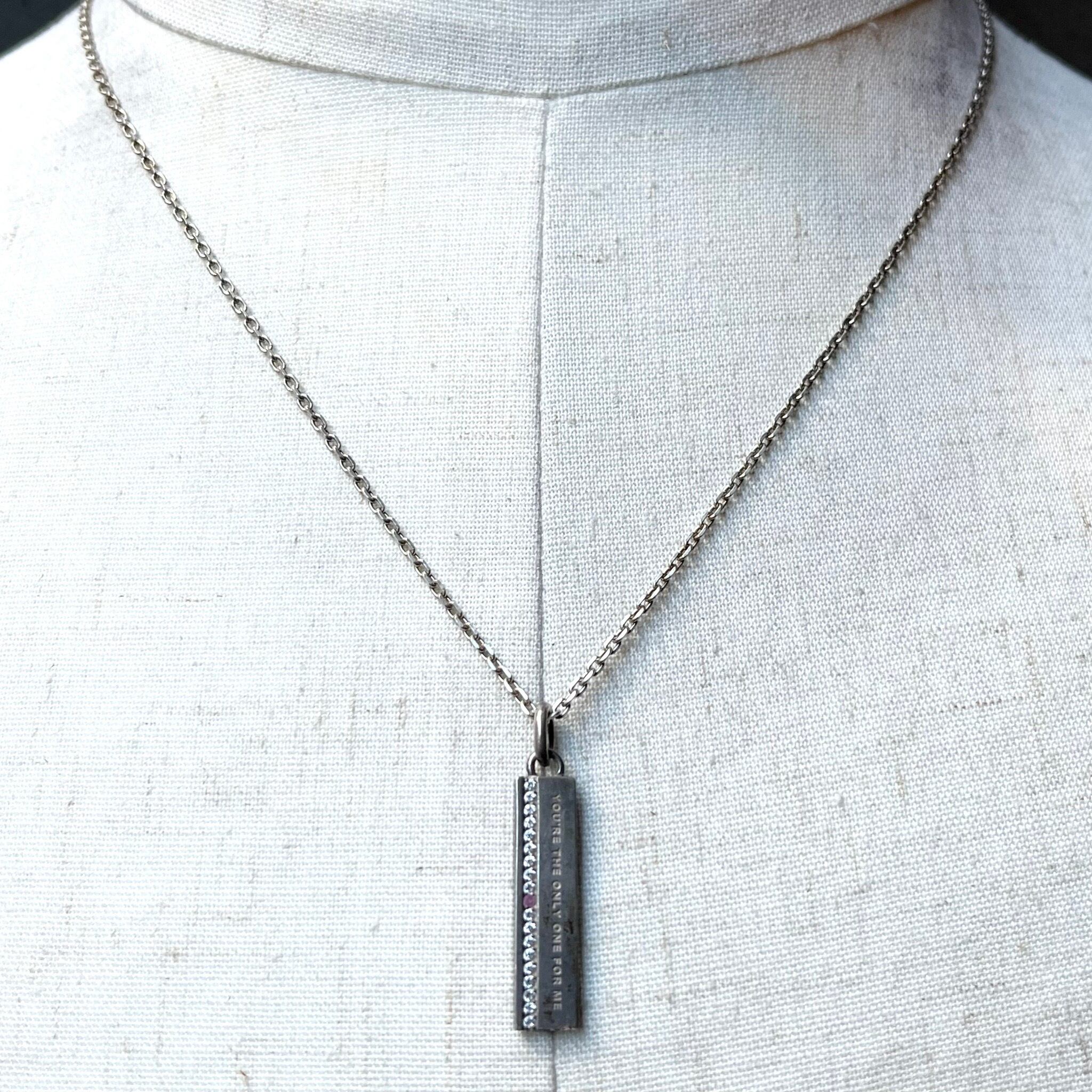 SILVER925 5 BLUE HEART NECKLACE /ネックレス | maryland_accessories