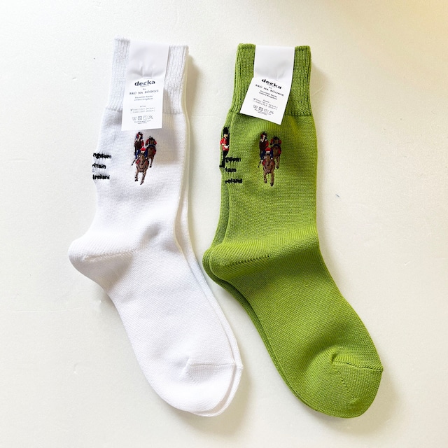 DECKA　デカ × BRU NA BOINNE ブルーナボイン　SOUVENIR SOCKS スーベニアソックス　UNITED KINGDOM イギリス