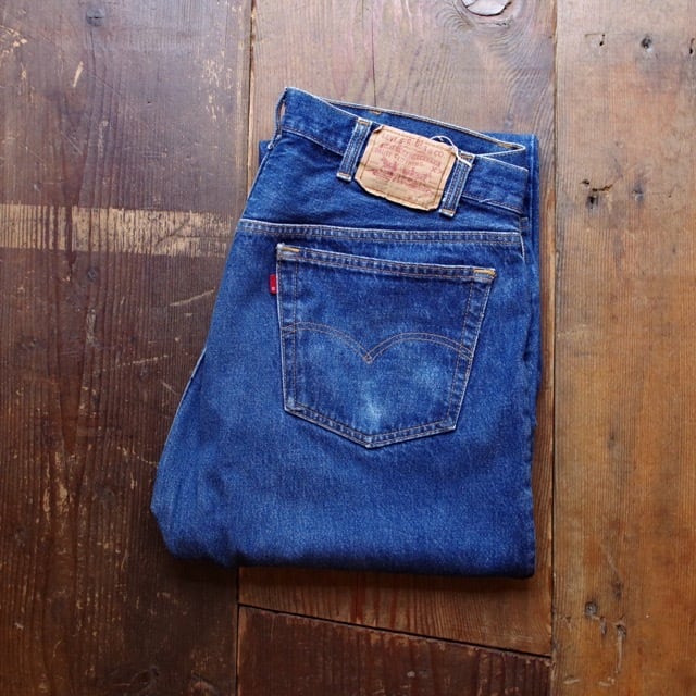 1980s Levi's 501 - 0000 Blue Jeans / アメリカ製 リーバイス デニム W38 濃紺