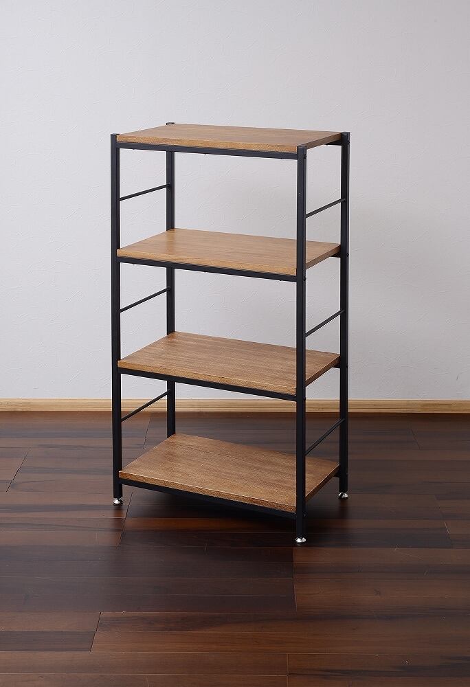 Antique Process 4racks / アンティークスタイル アンティーク加工 4段ラック棚