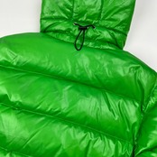 リバーシブル inmercanto インメルカート オーバーサイズ ダウンジャケット サイズ XL /グリーン×イエロー/男女でも