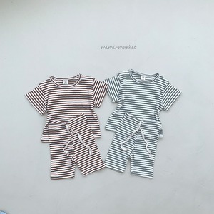 【予約】Stripe bebe set up (R0416)