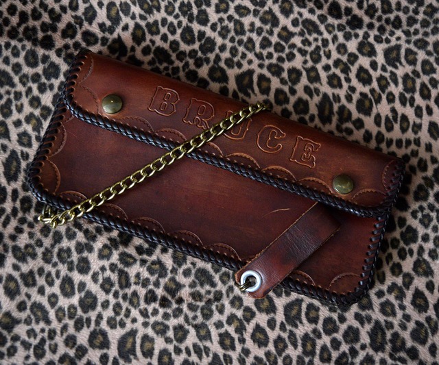 70s "BRUCE" VINTAGE TRUCKER WALLET