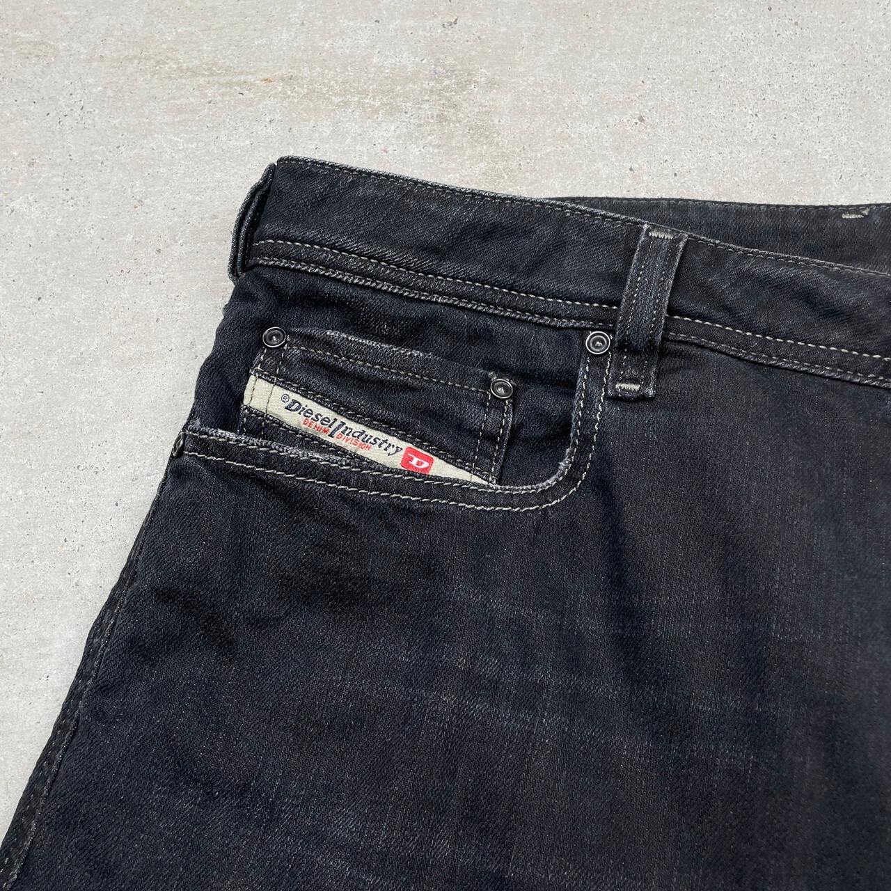 90年代〜00年代 イタリア製 DIESEL ディーゼル フレア ブラックデニム 