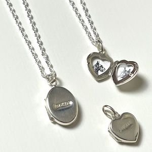 ＜REIN＞ロケットペンダント 太ケーブルチェーン Rocket Pendant with Cable Chain(short or long)