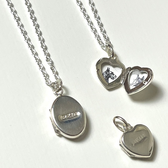 ＜REIN＞ロケットペンダント 太ケーブルチェーン Rocket Pendant with Cable Chain(short or long)