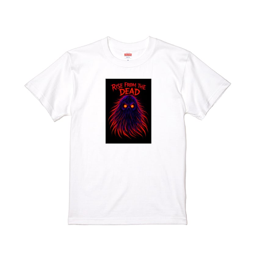 BLACK GANION // ORdER / Split TEE (WHITE) T-shirt | RECORD SHOP MISERY