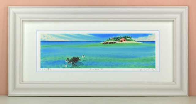 栗乃木ハルミ「honu2」 iタイプ　　　　　　　　　　　　　　　　　　　　絵画・ 額入りアート