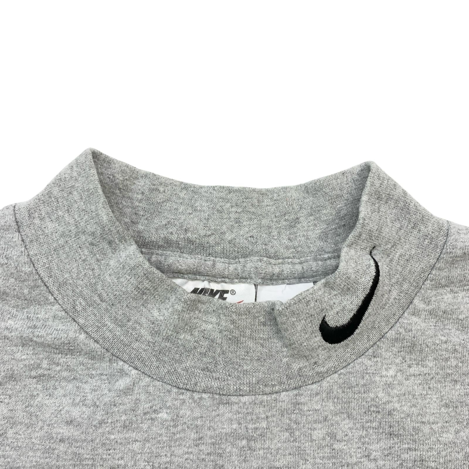 NIKE | ナイキ 長袖Tシャツ モックネックT スウッシュ made in USA