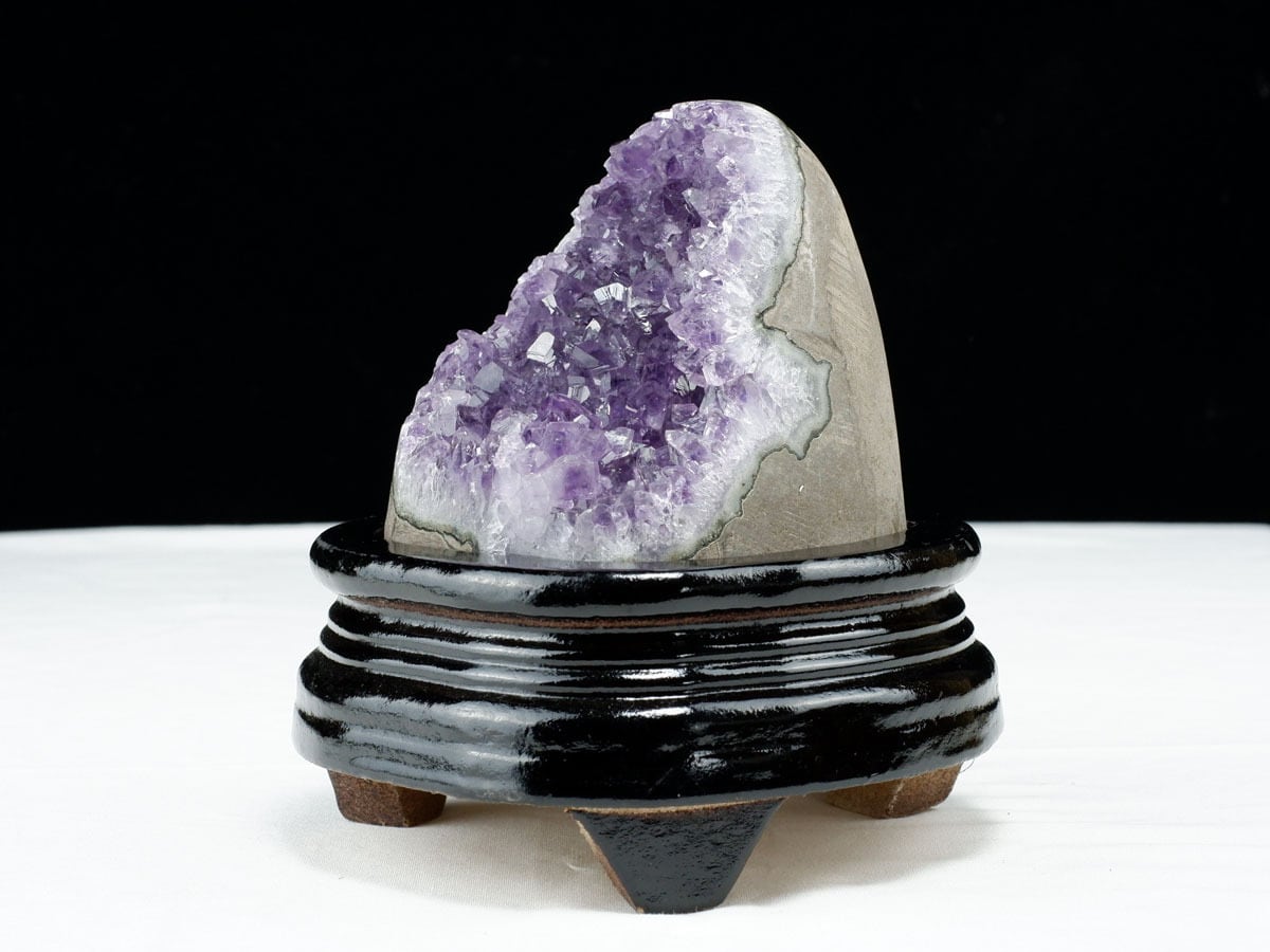 アメジスト 原石 ウルグアイ産 アメジスト クラスター amethyst 台座