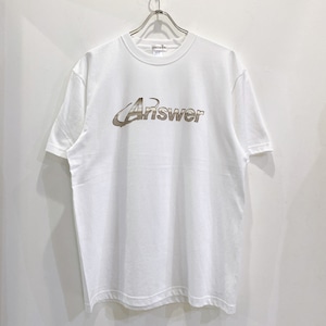 ANSWER COLLECTION / METALIC LOGO COLOR TEE