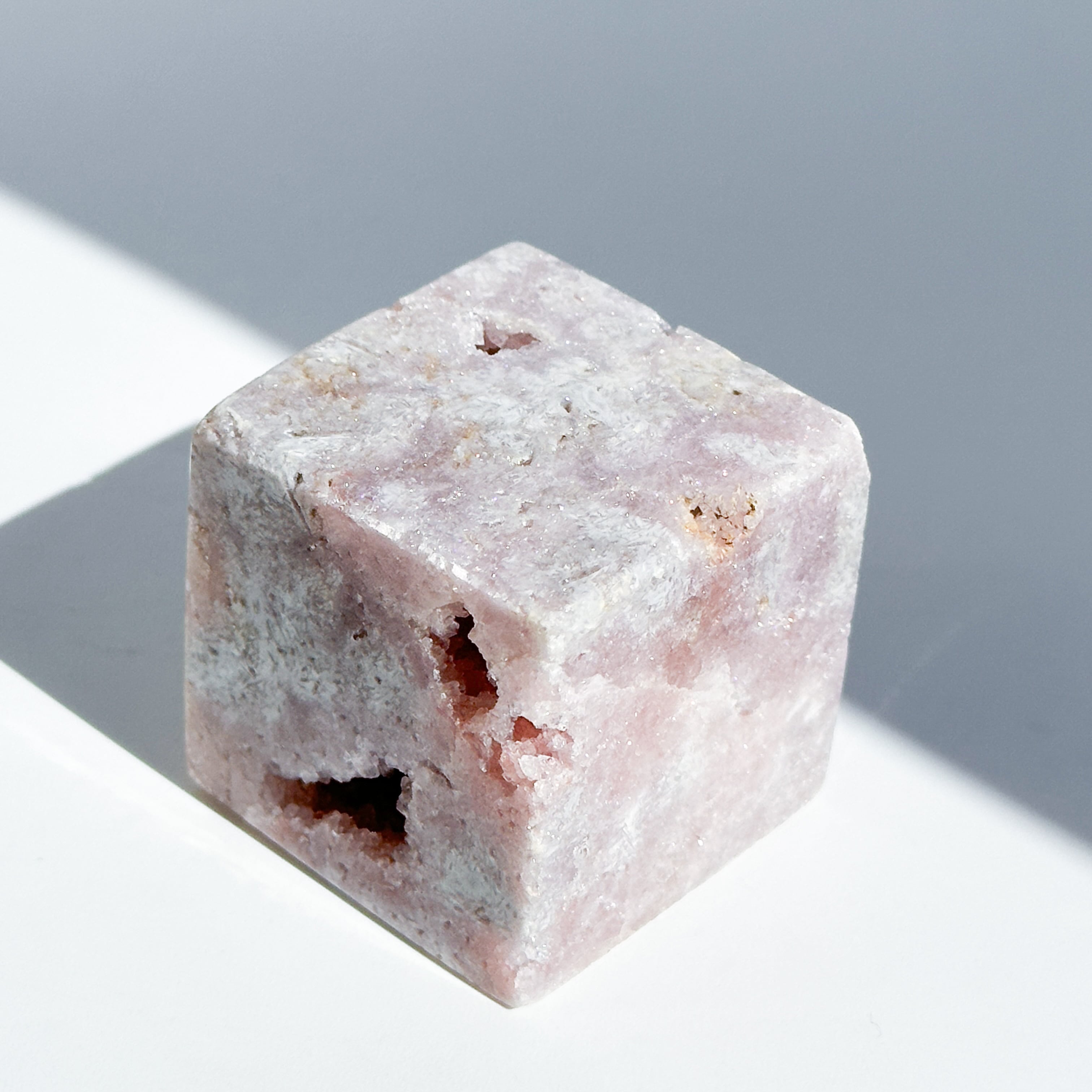 ハイクオリティ】ピンクアメジスト キューブ04◇ Pink Amethyst