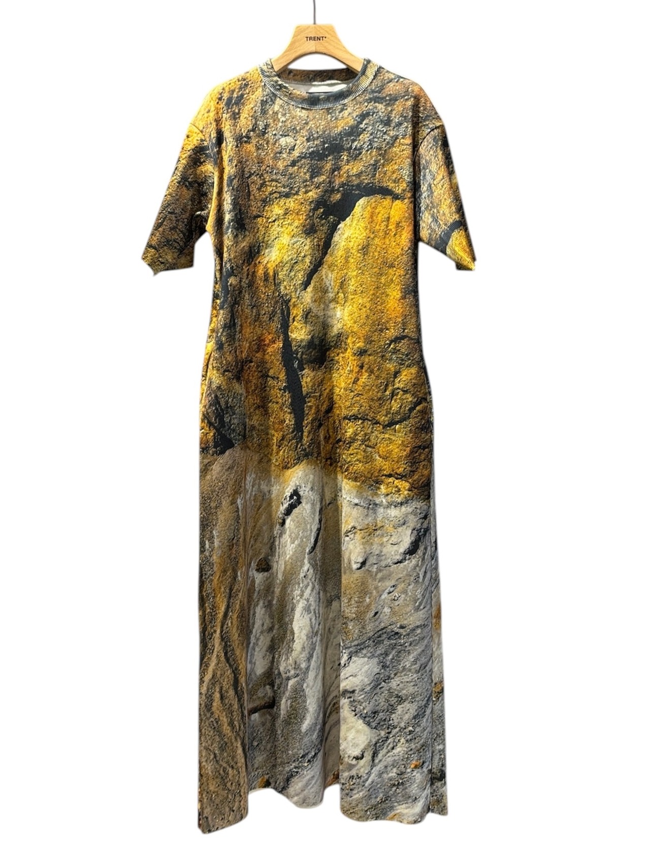 【25SS】NONTOKYO ノントーキョー / PRINT RIB HALF SLEEVE ONE-PIECE / プリントリブ半袖ワンピース - 3