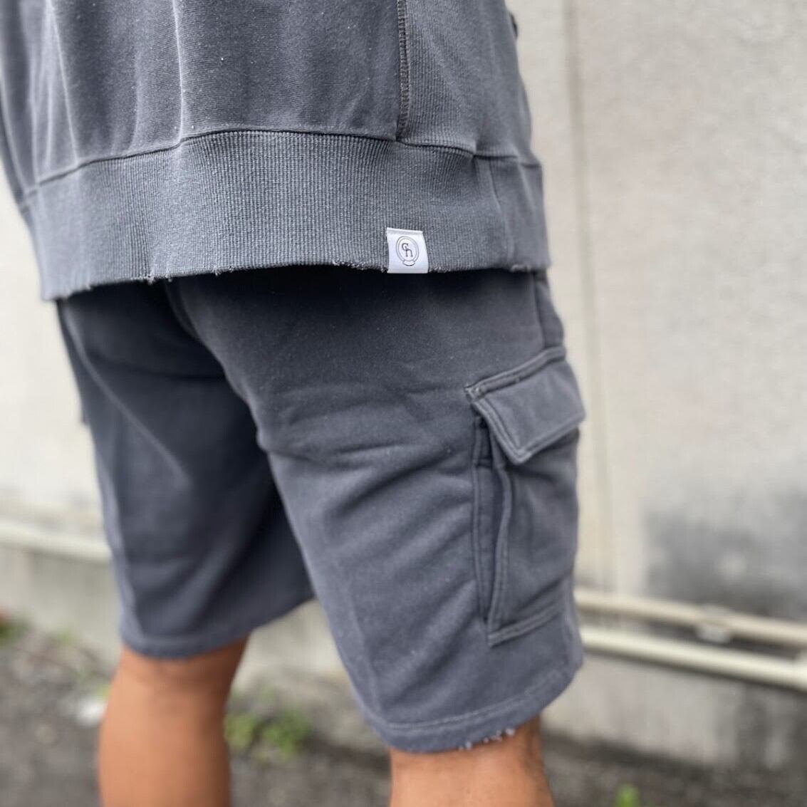 charbon / PIGMENT DYE DRY SEWAT PARKA | 道がまっすぐ