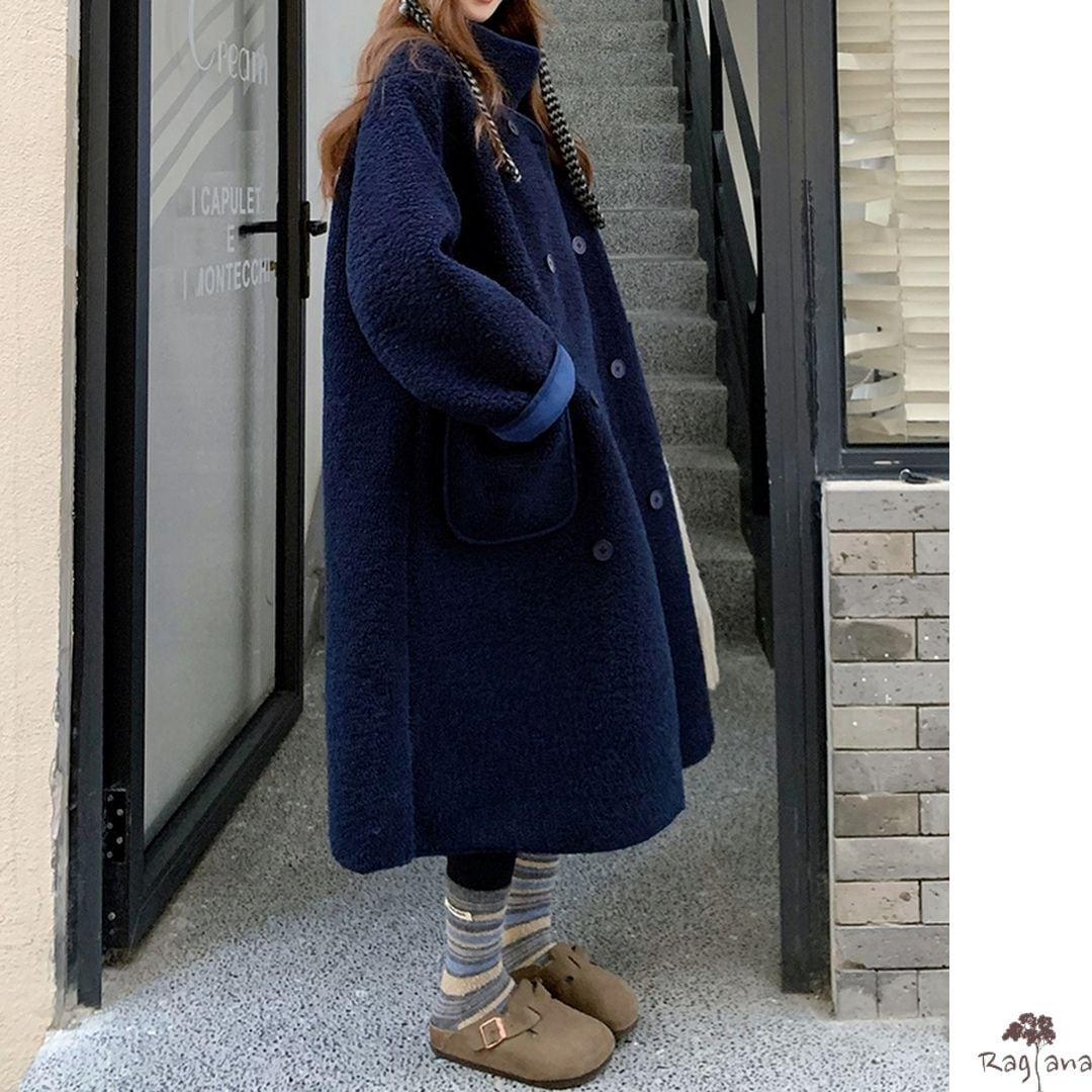 ボア ロングコート M 250447 | Raglana