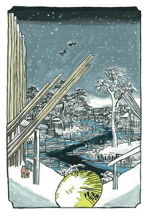 深川木場（ふかがわきば）